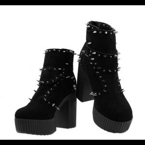 TUK Spiked Platform Heels